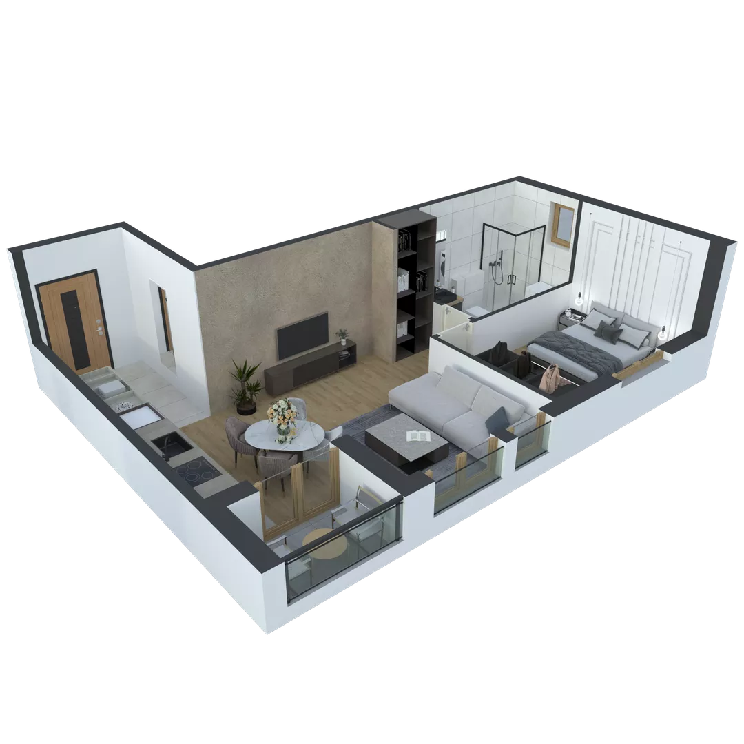 Dvosoban stan | 4zida