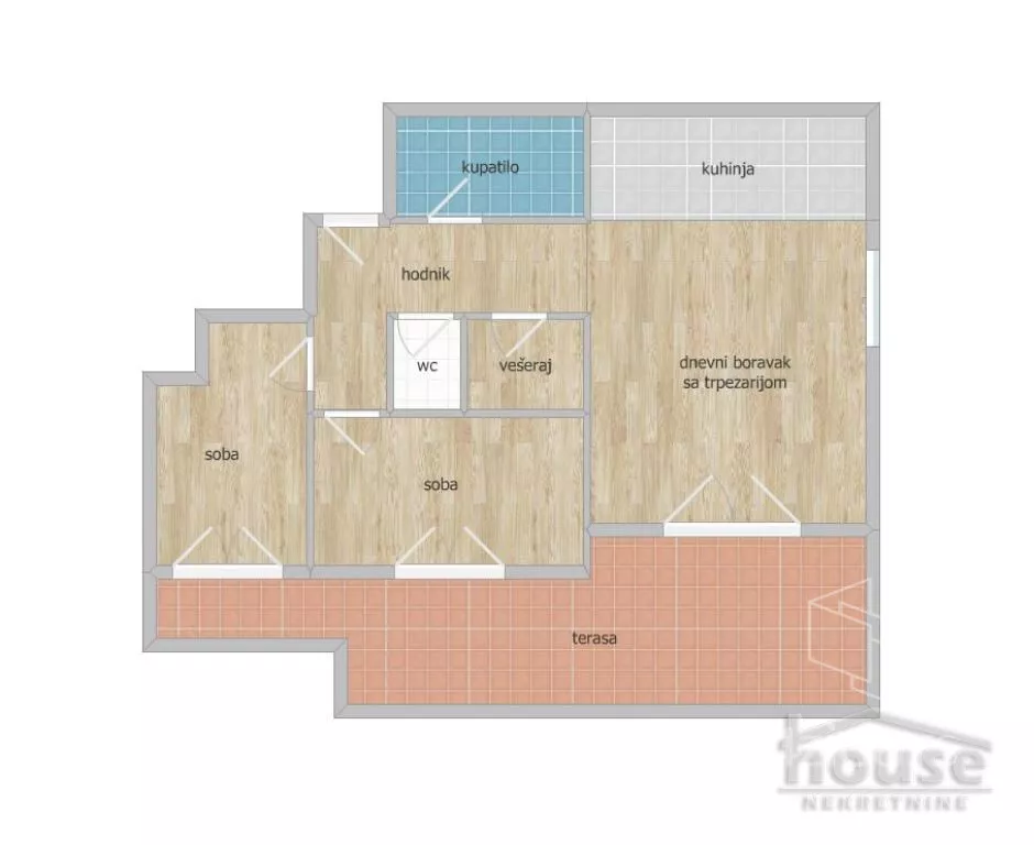 Trosoban stan | 4zida