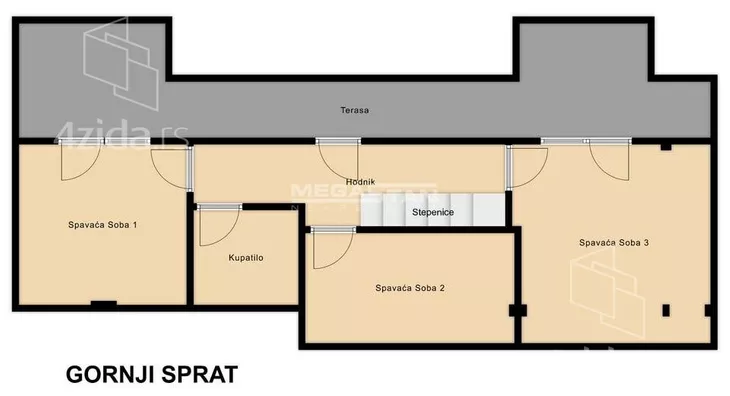 Petosoban stan | 4zida