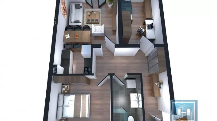 Trosoban stan | 4zida