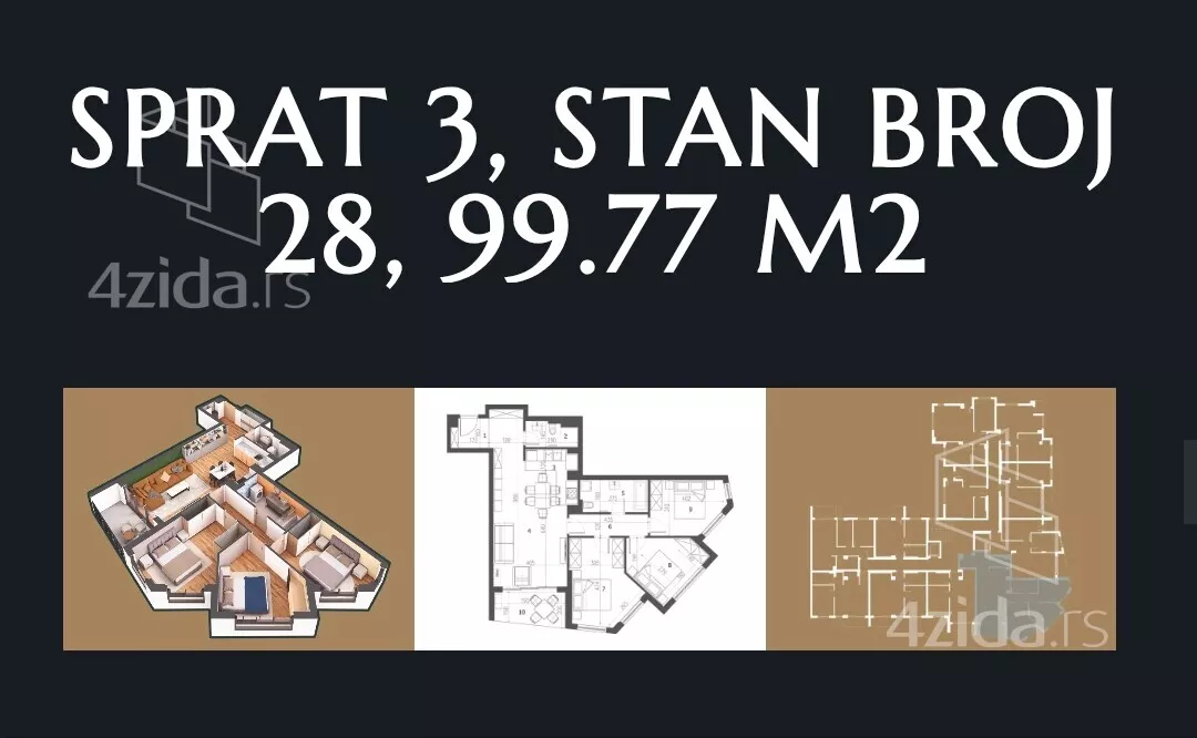 Dvosoban stan | 4zida