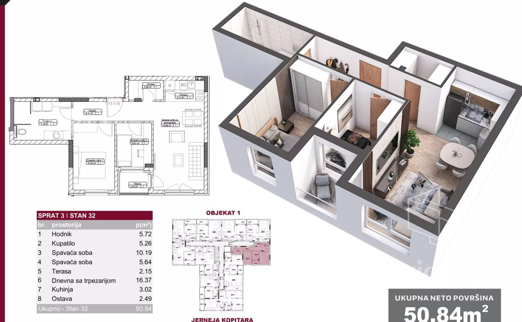 Dvoiposoban stan | 4zida