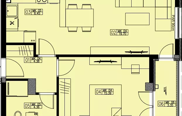 Dvosoban stan | 4zida