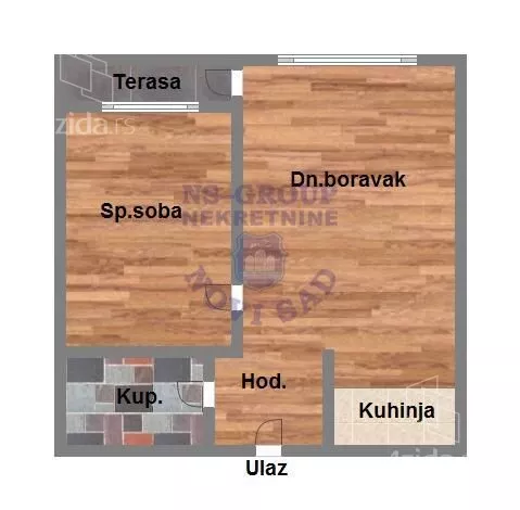 Dvosoban stan | 4zida