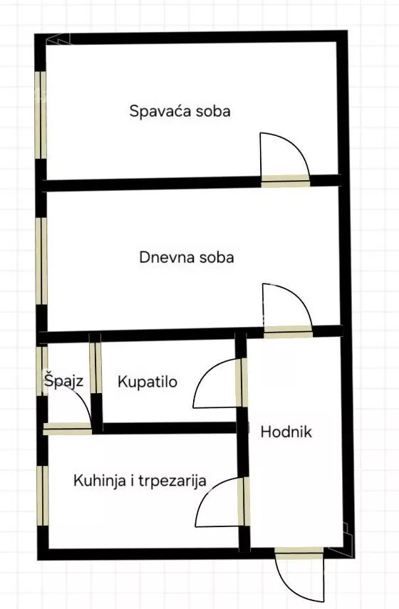 Dvosoban stan | 4zida