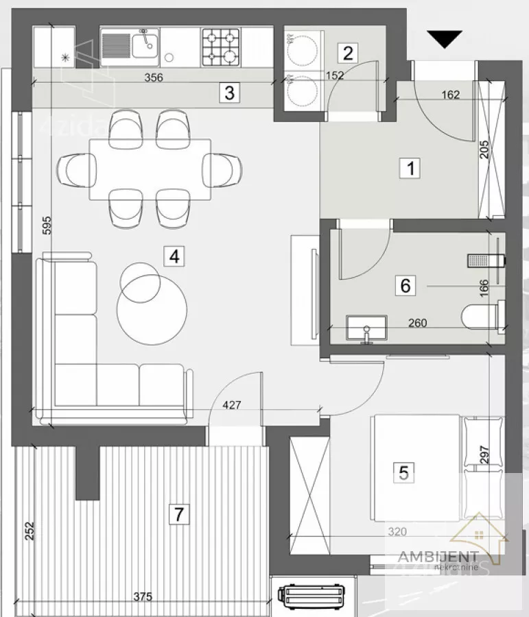 Dvosoban stan | 4zida