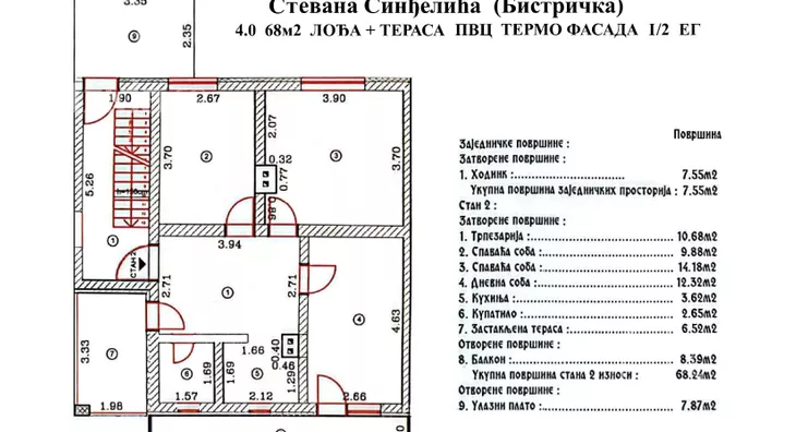 Troiposoban stan | 4zida