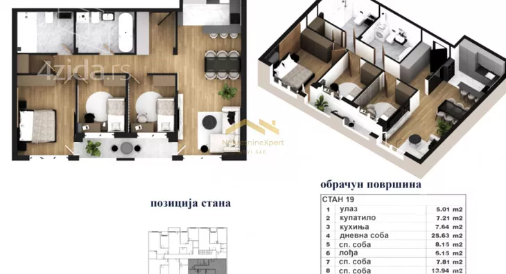 Četvorosoban stan | 4zida