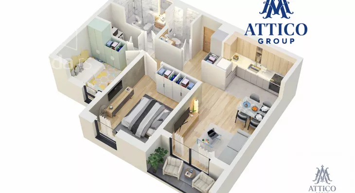 Trosoban stan | 4zida