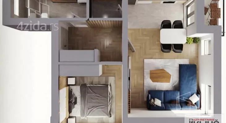 Dvosoban stan | 4zida