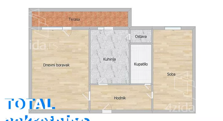 Dvosoban stan | 4zida