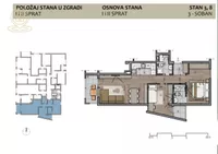 Trosoban stan | 4zida