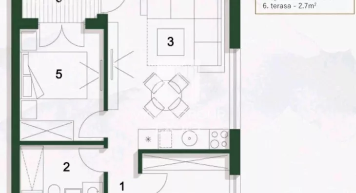 Dvosoban stan | 4zida