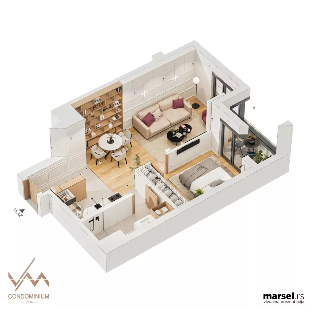 Dvosoban stan | 4zida