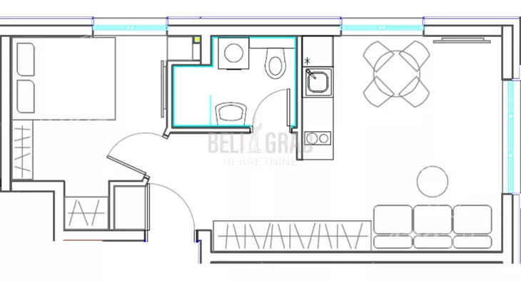 Dvosoban stan | 4zida