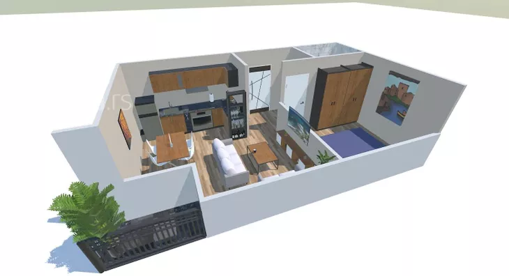 Dvosoban stan | 4zida