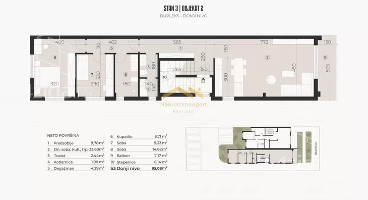 Petosoban stan | 4zida