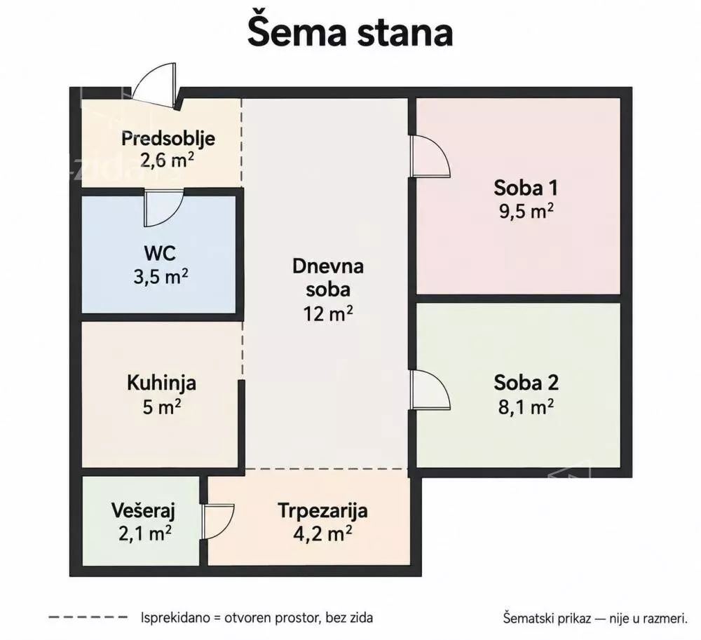 Dvoiposoban stan | 4zida