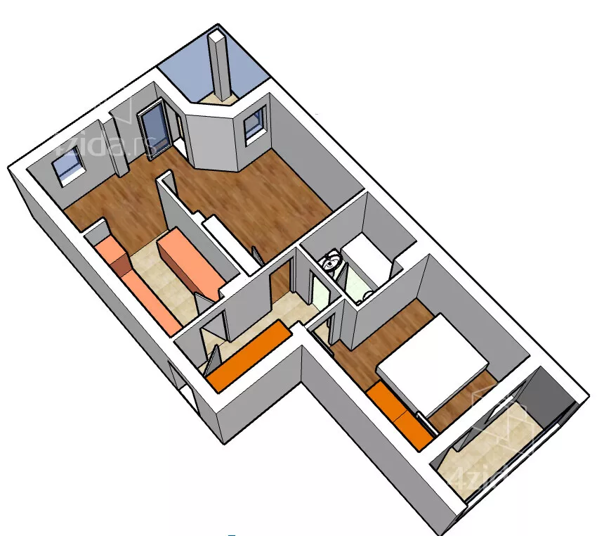 Dvosoban stan | 4zida