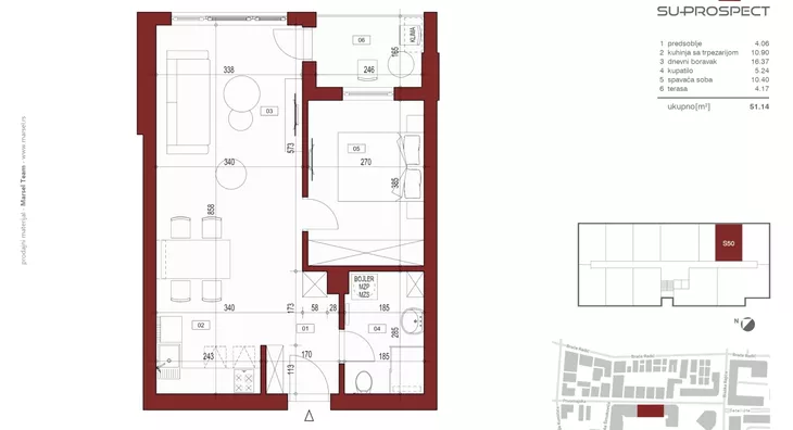 Dvosoban stan | 4zida