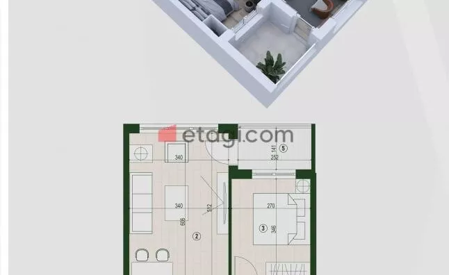 Dvosoban stan | 4zida