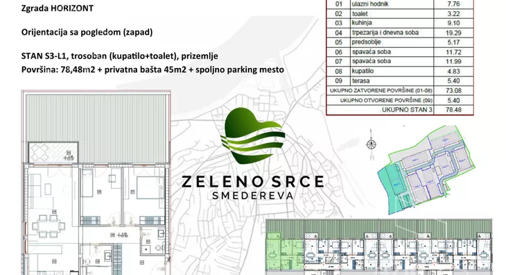 Trosoban stan | 4zida