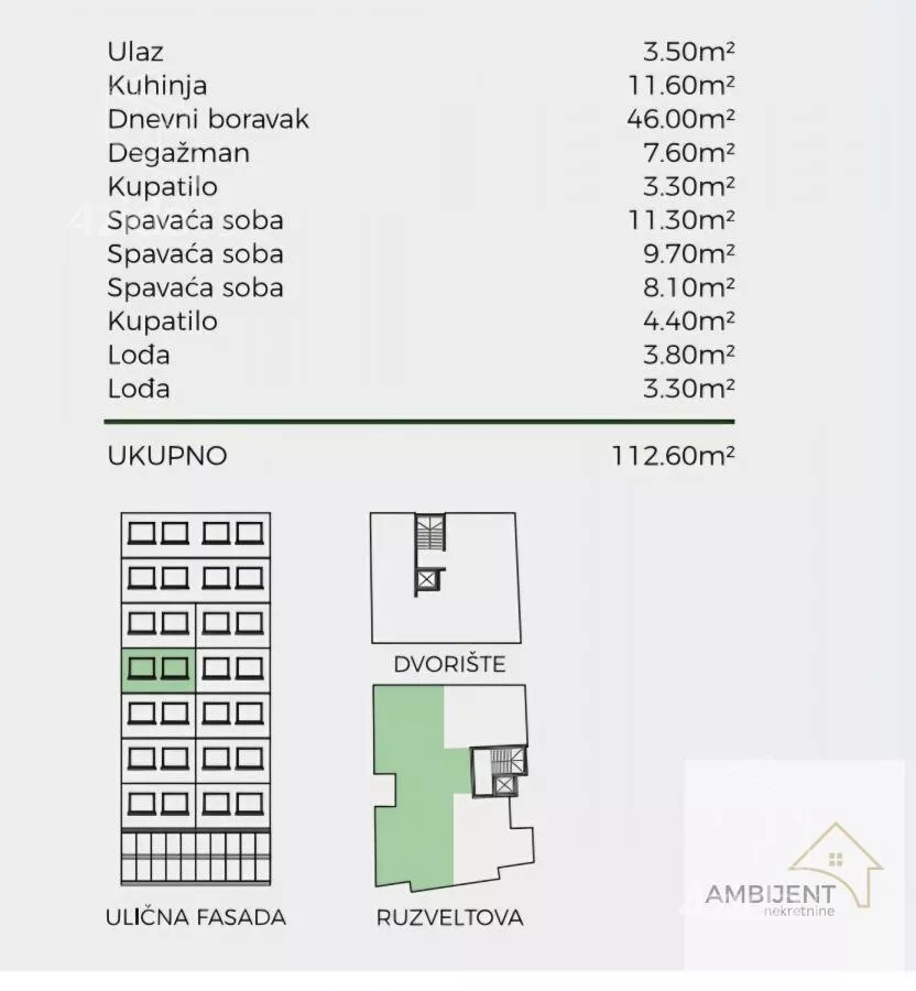 Četvorosoban stan | 4zida