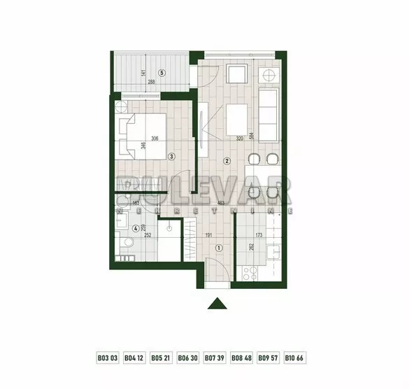 Dvosoban stan | 4zida