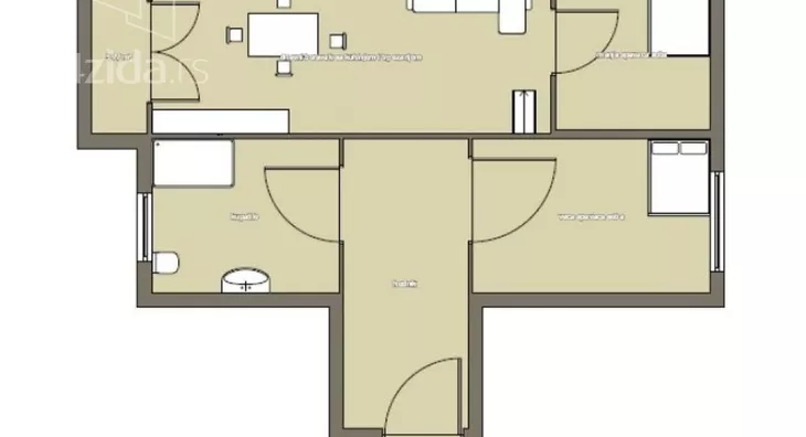 Dvosoban stan | 4zida