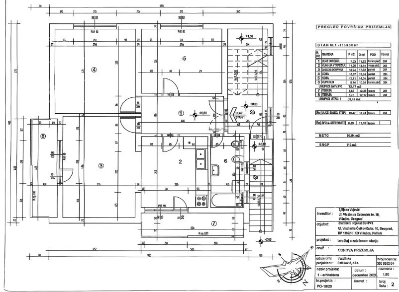 Trosoban stan | 4zida