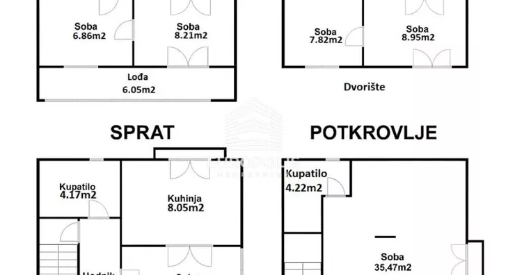 3-etažna kuća | 4zida