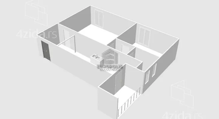 Dvosoban stan | 4zida