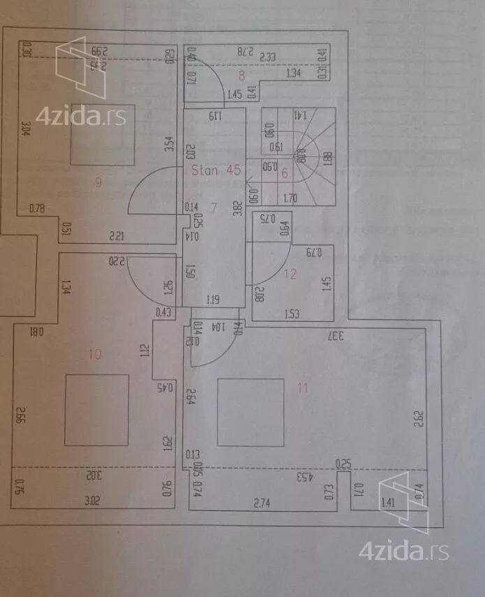 Troiposoban stan | 4zida