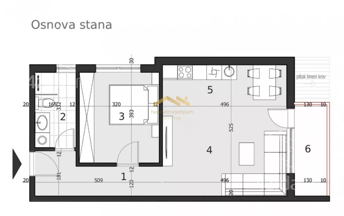 Dvosoban stan | 4zida