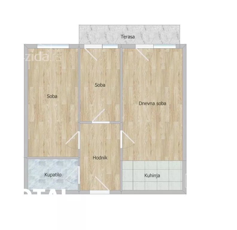 Dvoiposoban stan | 4zida