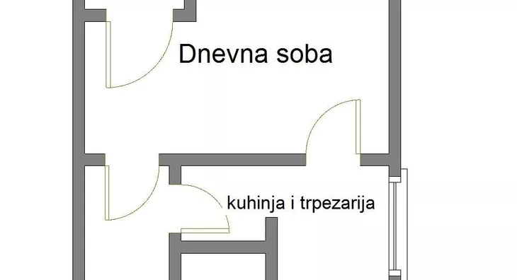 Jednosoban stan | 4zida