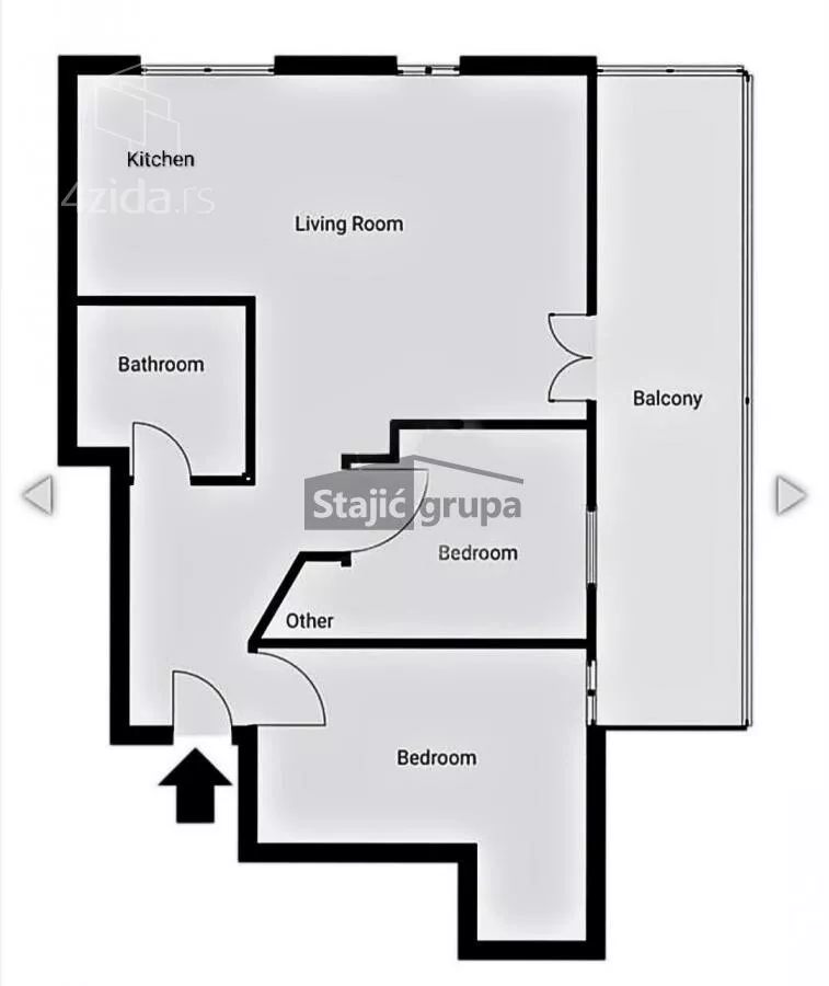 Trosoban stan | 4zida