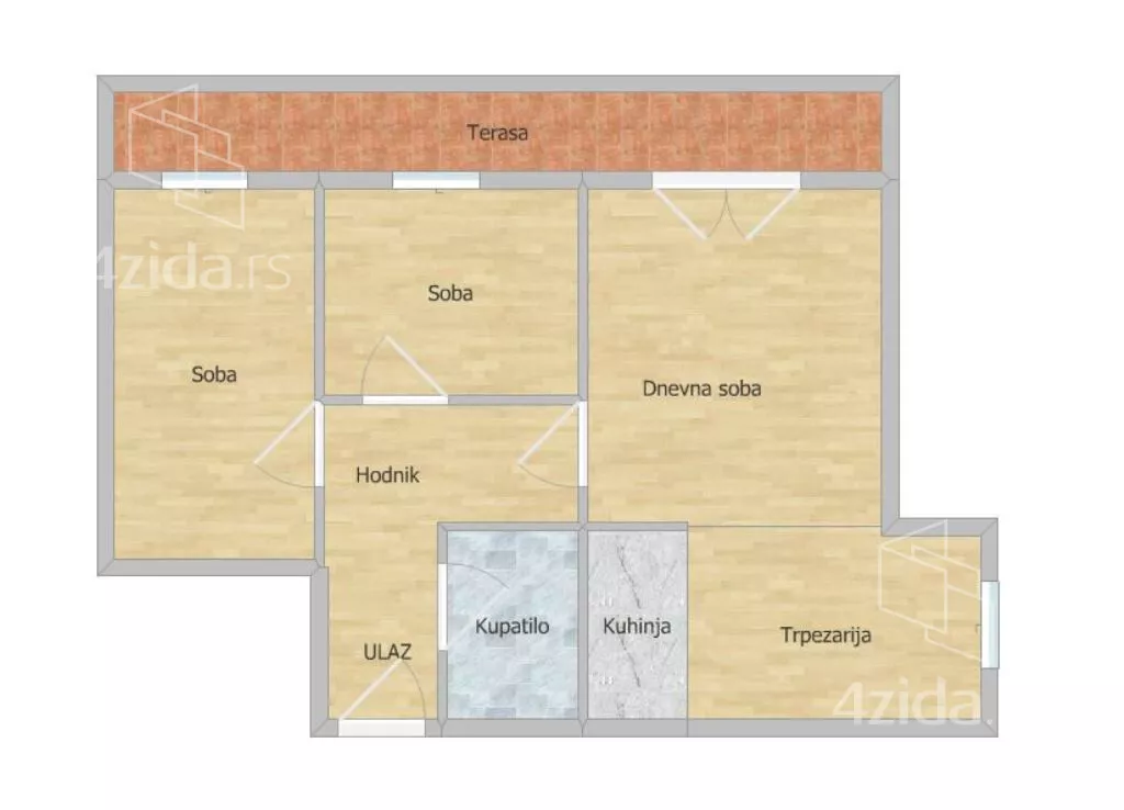 Dvoiposoban stan | 4zida