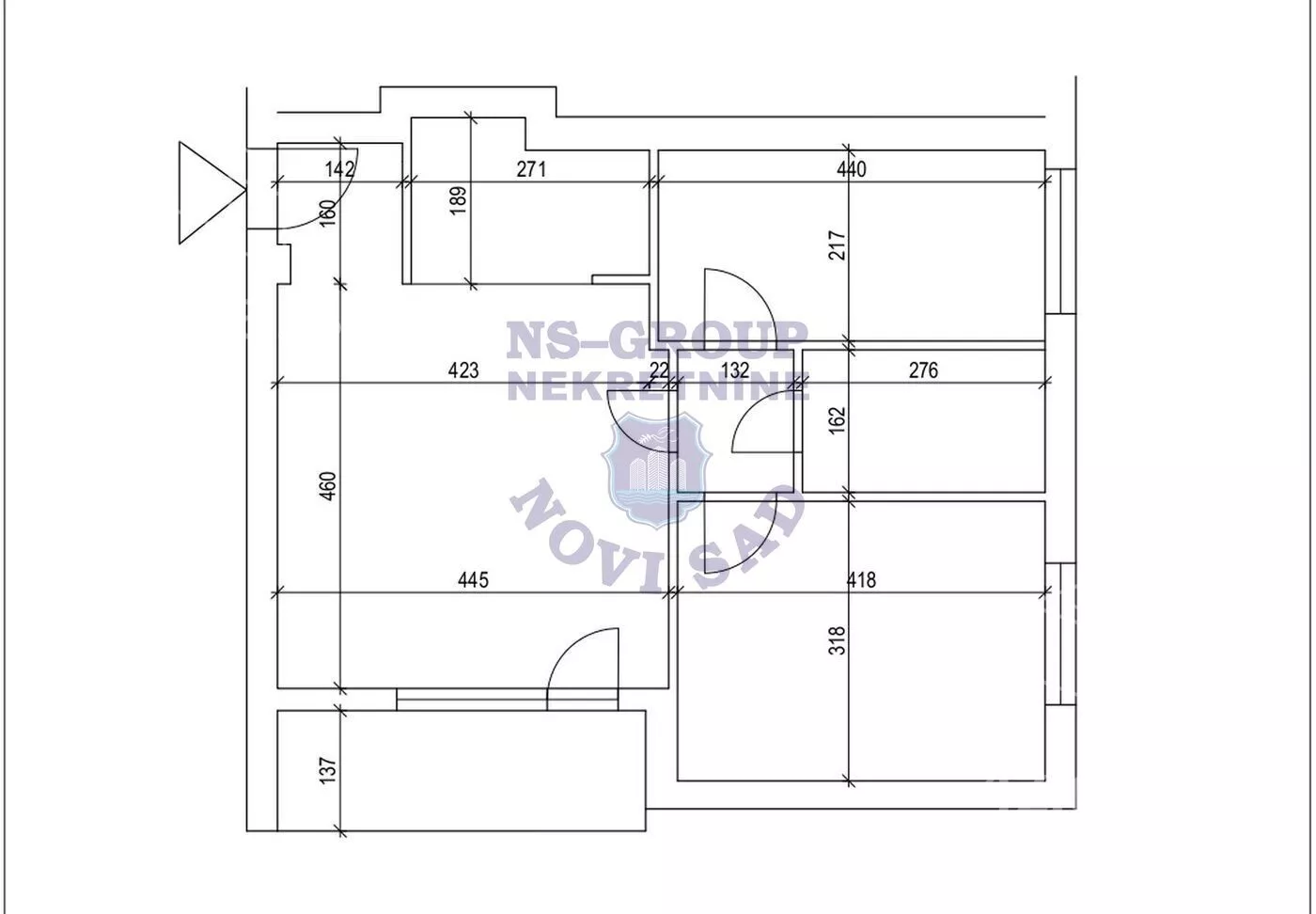Trosoban stan | 4zida