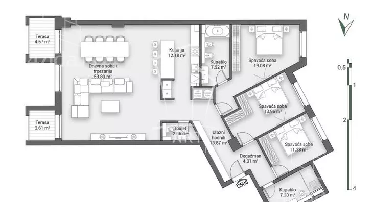 Četvorosoban stan | 4zida