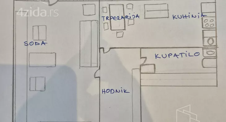 Jednosoban stan | 4zida