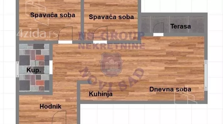 Dvoiposoban stan | 4zida