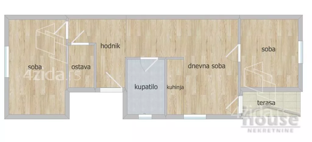Dvoiposoban stan | 4zida