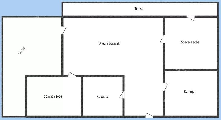 Trosoban stan | 4zida