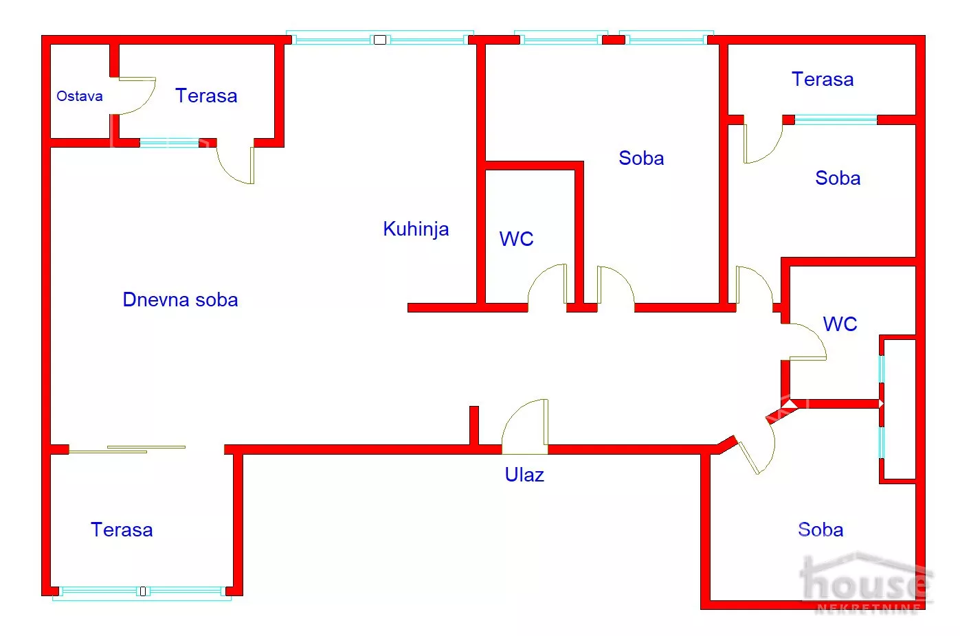 Četvorosoban stan | 4zida