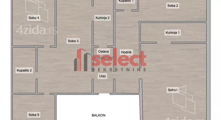 Četvorosoban stan | 4zida