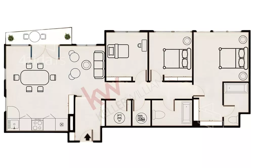 Četvorosoban stan | 4zida