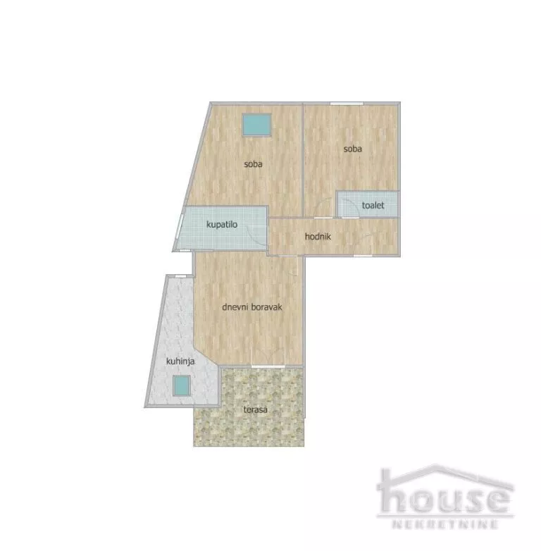 Trosoban stan | 4zida