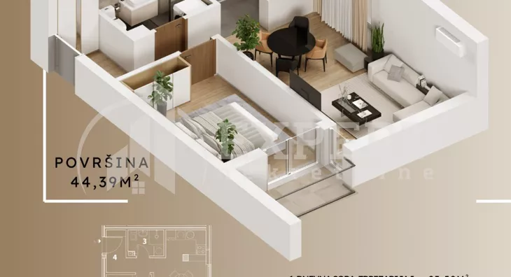 Dvosoban stan | 4zida