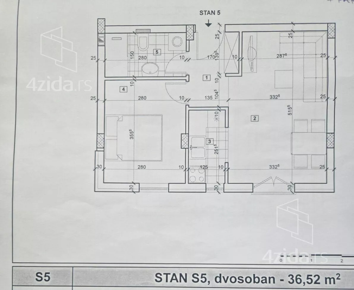 Dvosoban stan | 4zida